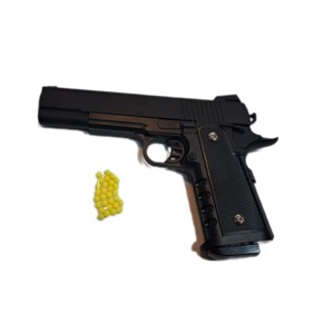 تفنگ اسباب بازی کلت فلزی ساچمه ای ایرسافت گان مدل AIRSOFT GUN V21 -اسباب بازی